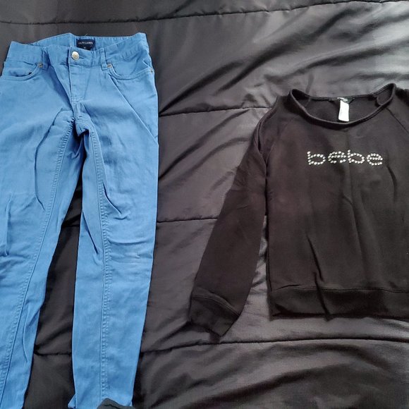 Ralph Lauren Other - girl 10 Ralph Lauren blue jeggings and top